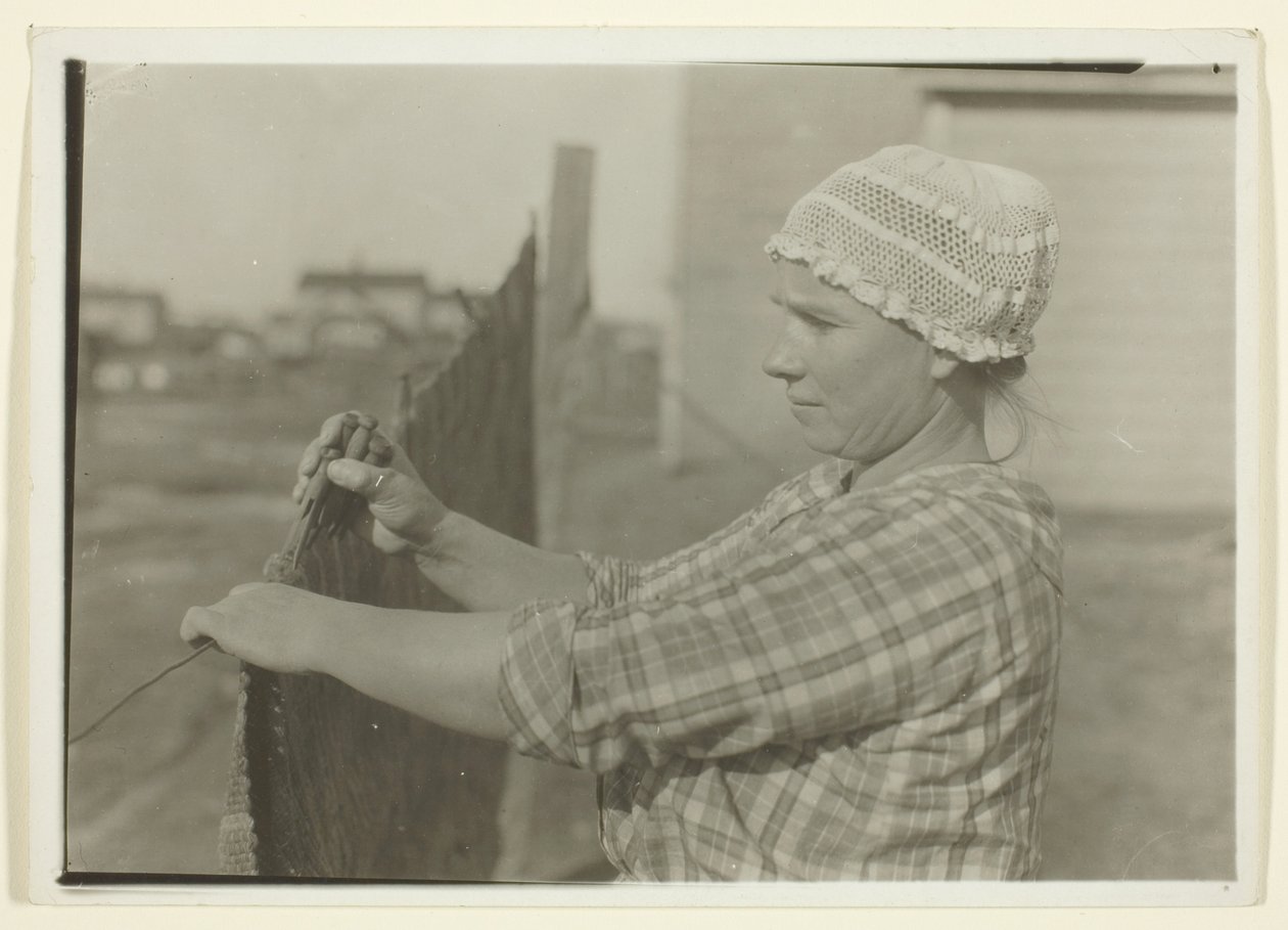 Żona słowiańskiego górnika, New Dubois, Pensylwania autorstwa Lewis Wickes Hine