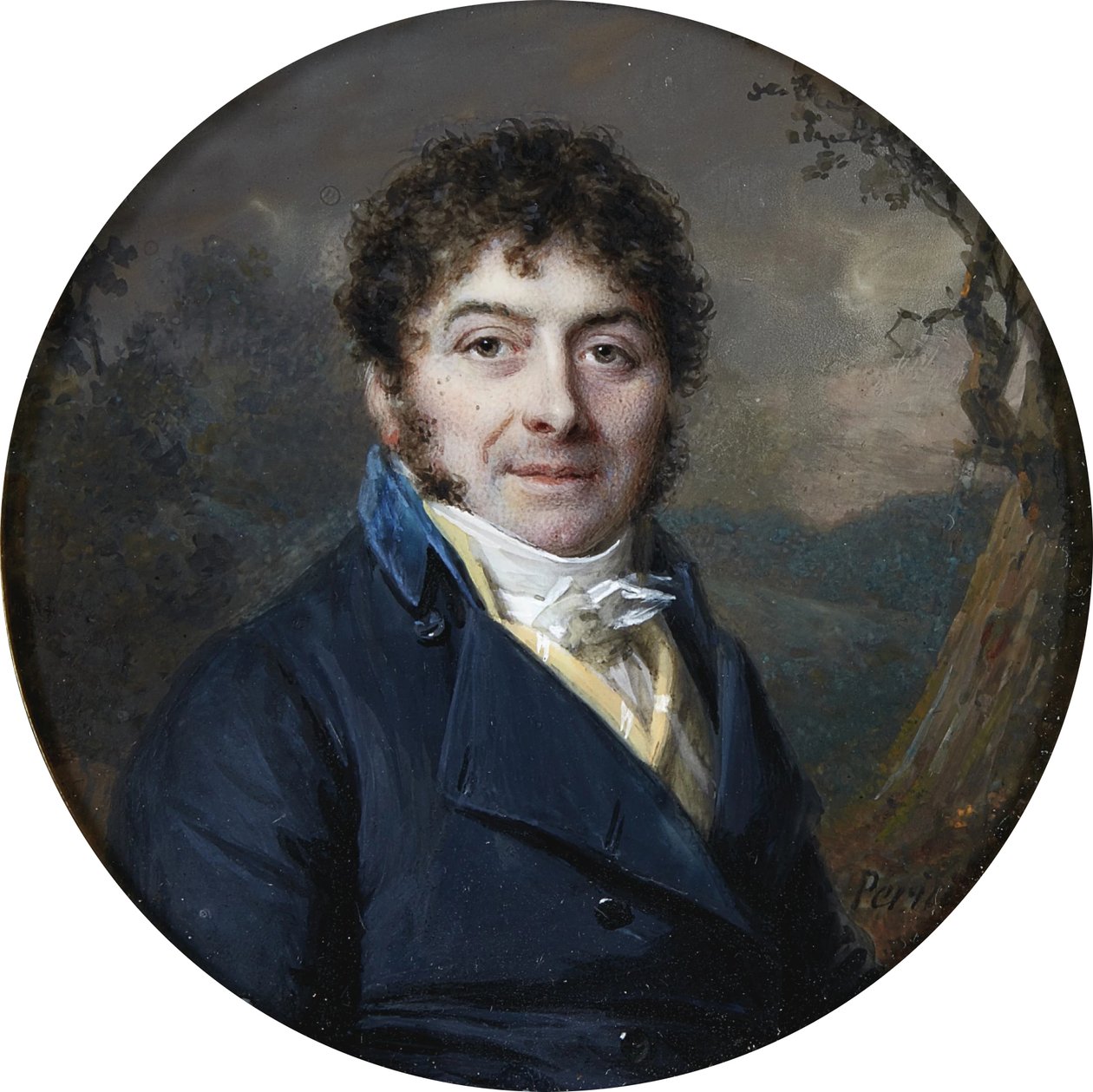 Portret Marca-Antonie Désaugiersa (1772-1827) autorstwa Lié Louis Périn-Salbreux