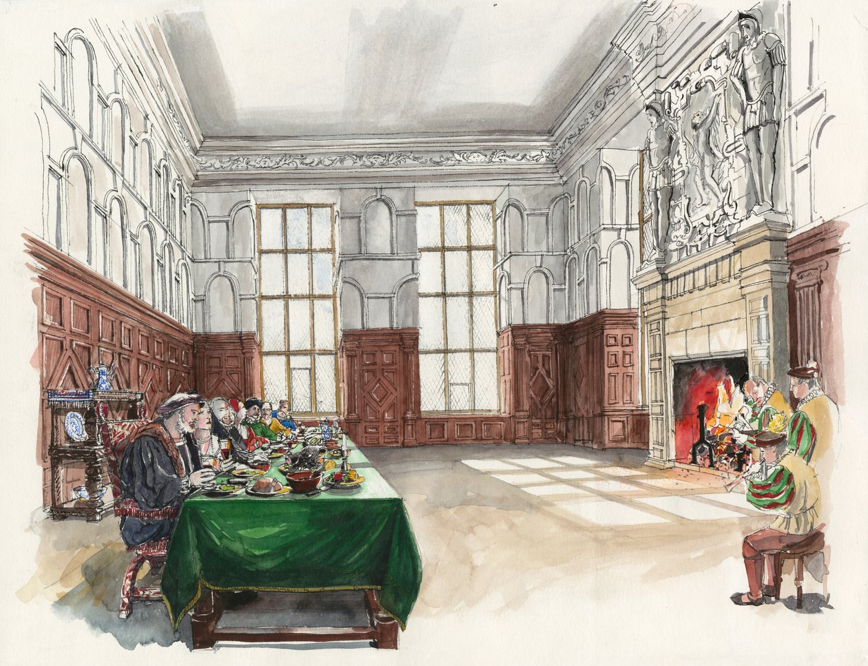 Hardwick Old Hall, 1601, c2000-2010 autorstwa Liam Wales
