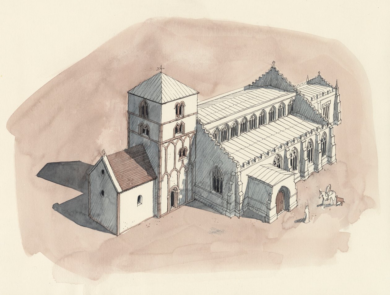 Kościół św. Piotra, Barton-upon-Humber, Lincolnshire autorstwa Liam Wales