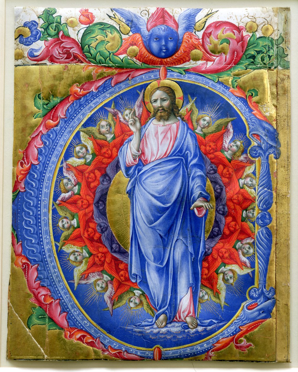 Chrystus w chwale, c.1467 autorstwa Liberale da Verona