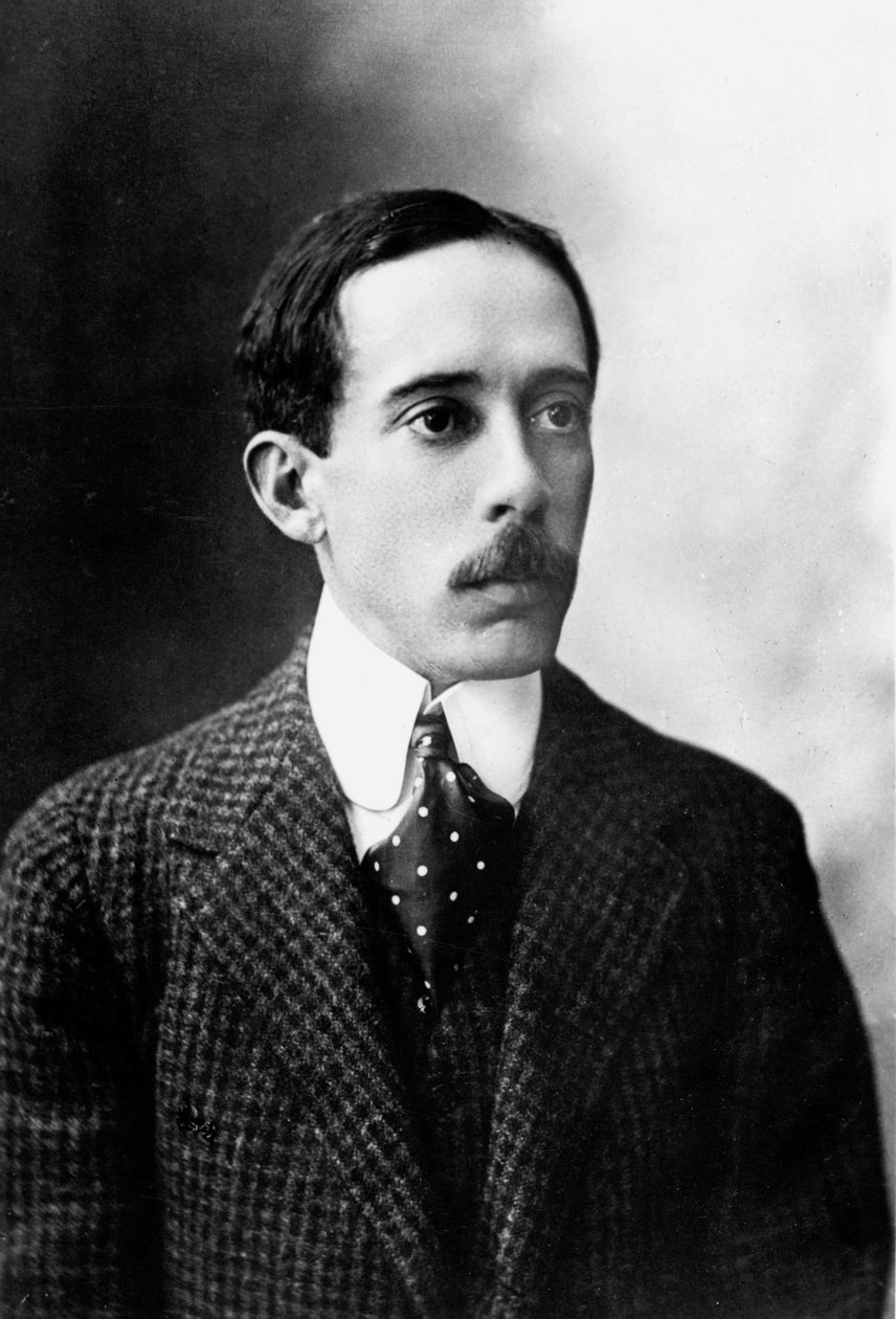 Alberto Santos-Dumont, brazylijski pionier latania, ok. 1900-1910 autorstwa Unbekannt Unbekannt