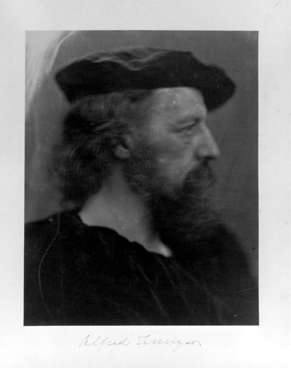 „Alfred Tennyson” autorstwa Unbekannt Unbekannt