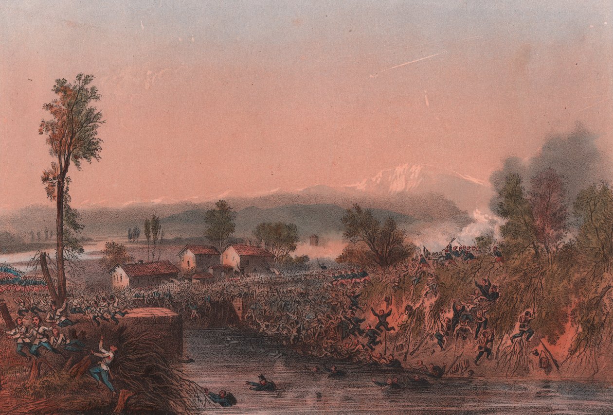 Austriacy wpadli do Roggione Sartirana, Sartirana Lomellina, Lombardia autorstwa Unbekannt Unbekannt