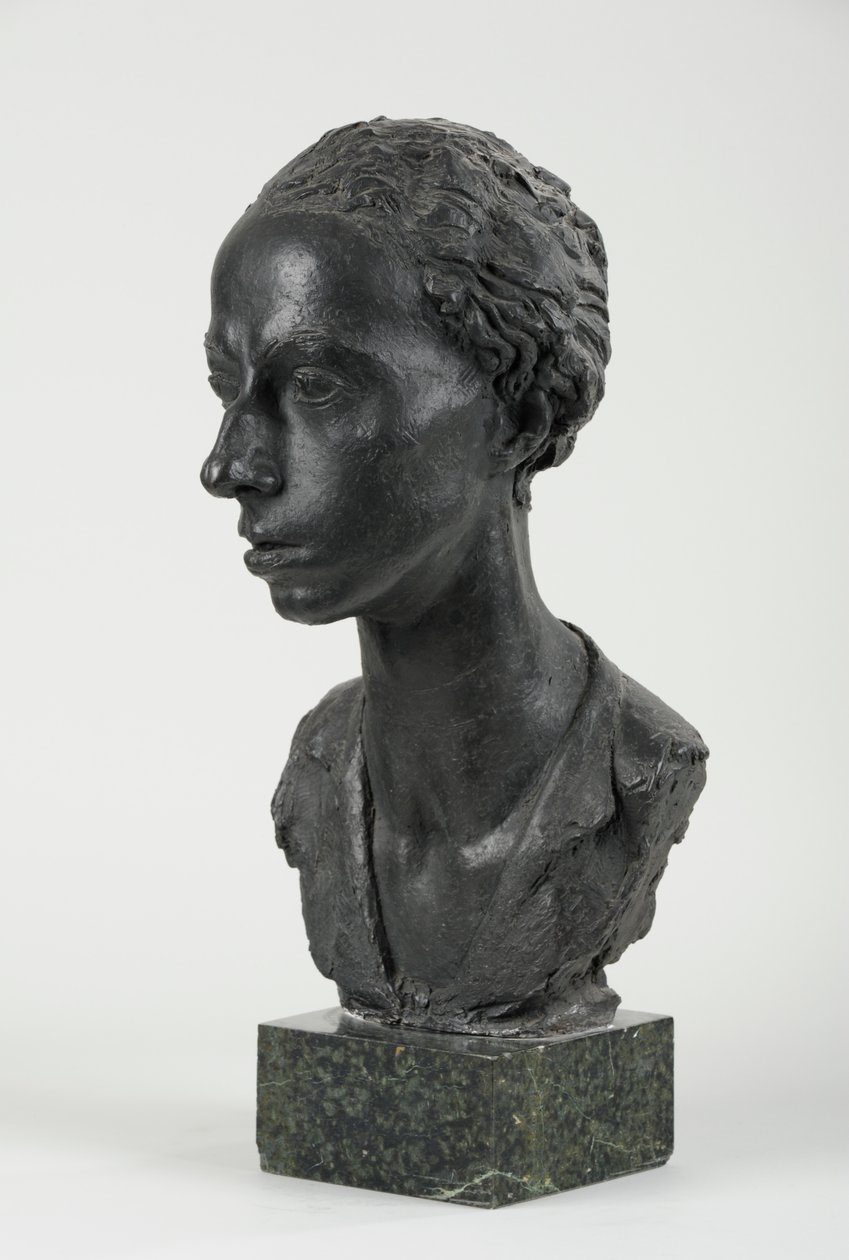 Popiersie Donny Marii Chiapelli, c.1932 (brąz) (patrz także 440294 i 440296) autorstwa Libero Andreotti