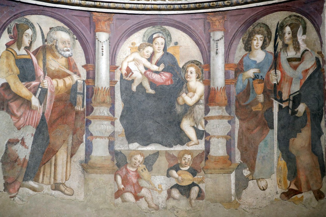 Katedra Wniebowzięcia NMP i św. Jana Chrzciciela, ołtarz św. Łucji autorstwa Pietro Di Gazino autorstwa Unbekannt Unbekannt
