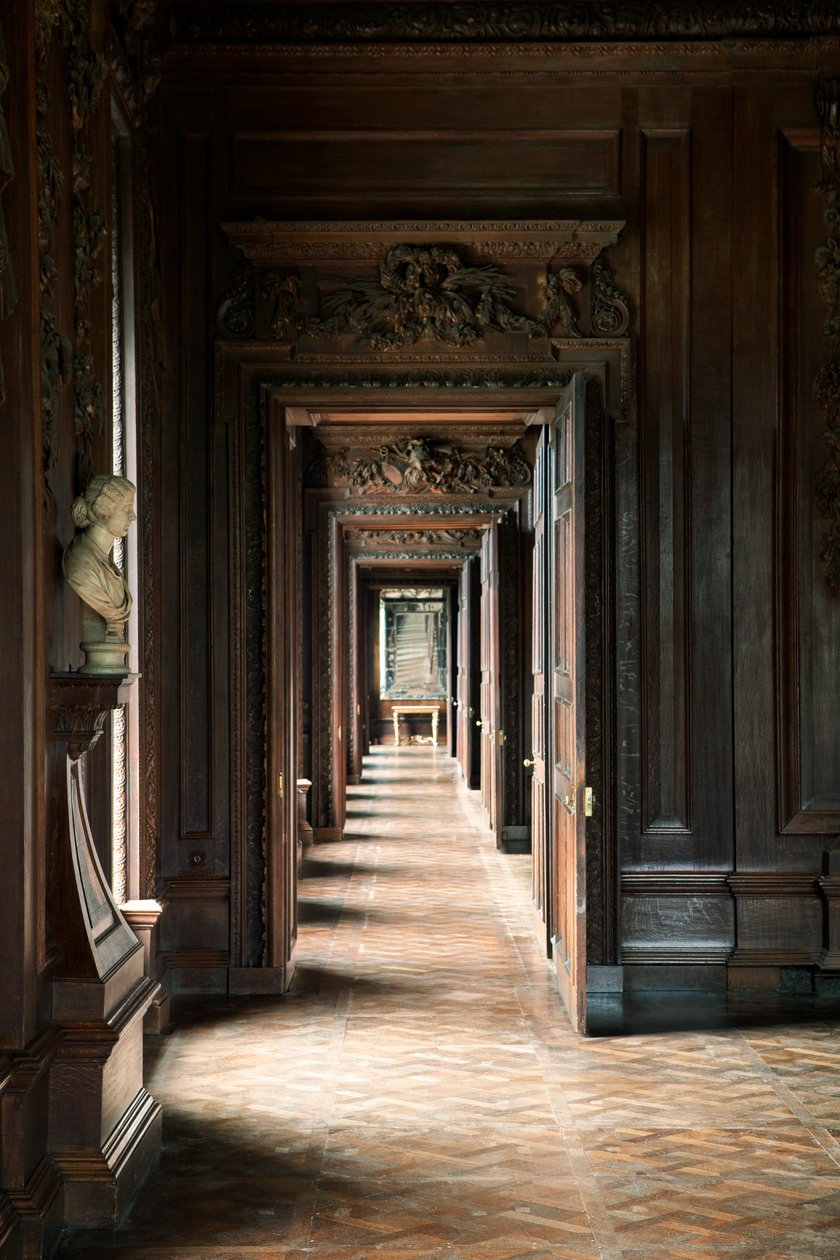 Chatsworth House, The State Apartment Enfilade, Derbyshire, Wielka Brytania (zdjęcie) autorstwa Unbekannt Unbekannt