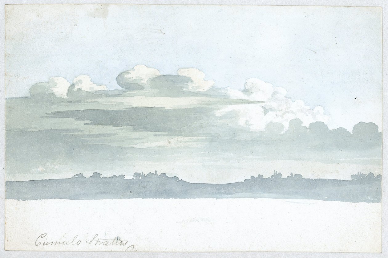 Badanie chmur Luke Howard, ok. 1808-1811 autorstwa Unbekannt Unbekannt