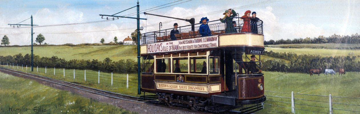 Pociąg elektryczny Burton & Ashby Light Railways autorstwa Unbekannt Unbekannt