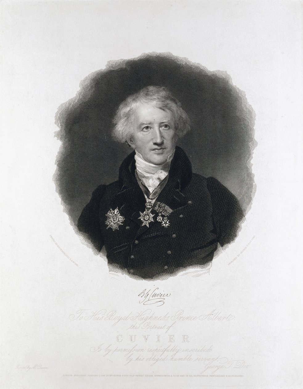 Georges Cuvier, francuski anatom autorstwa Unbekannt Unbekannt