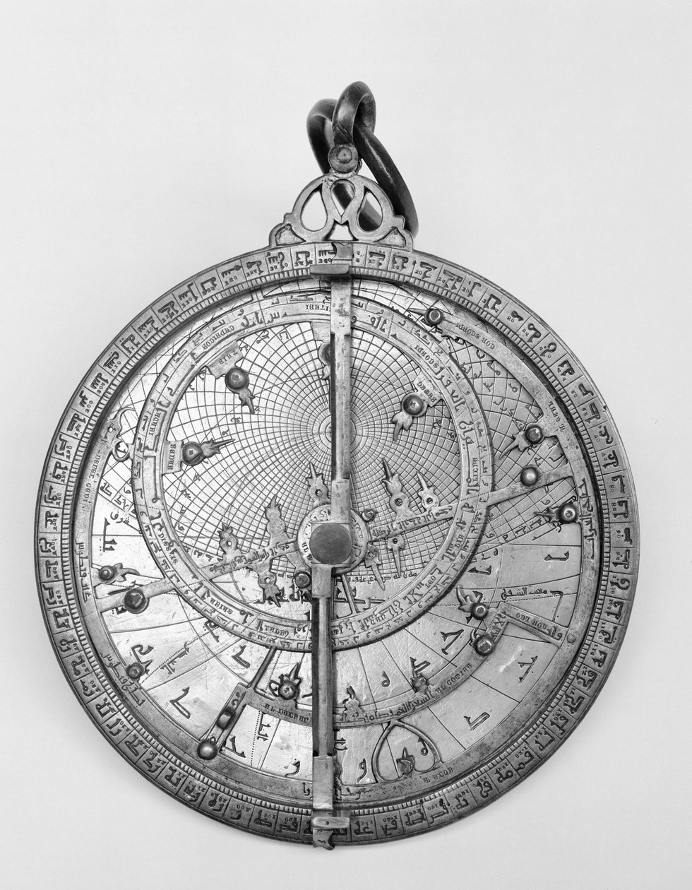 Islamskie astrolabium planisferyczne, ok. 1650 autorstwa Unbekannt Unbekannt