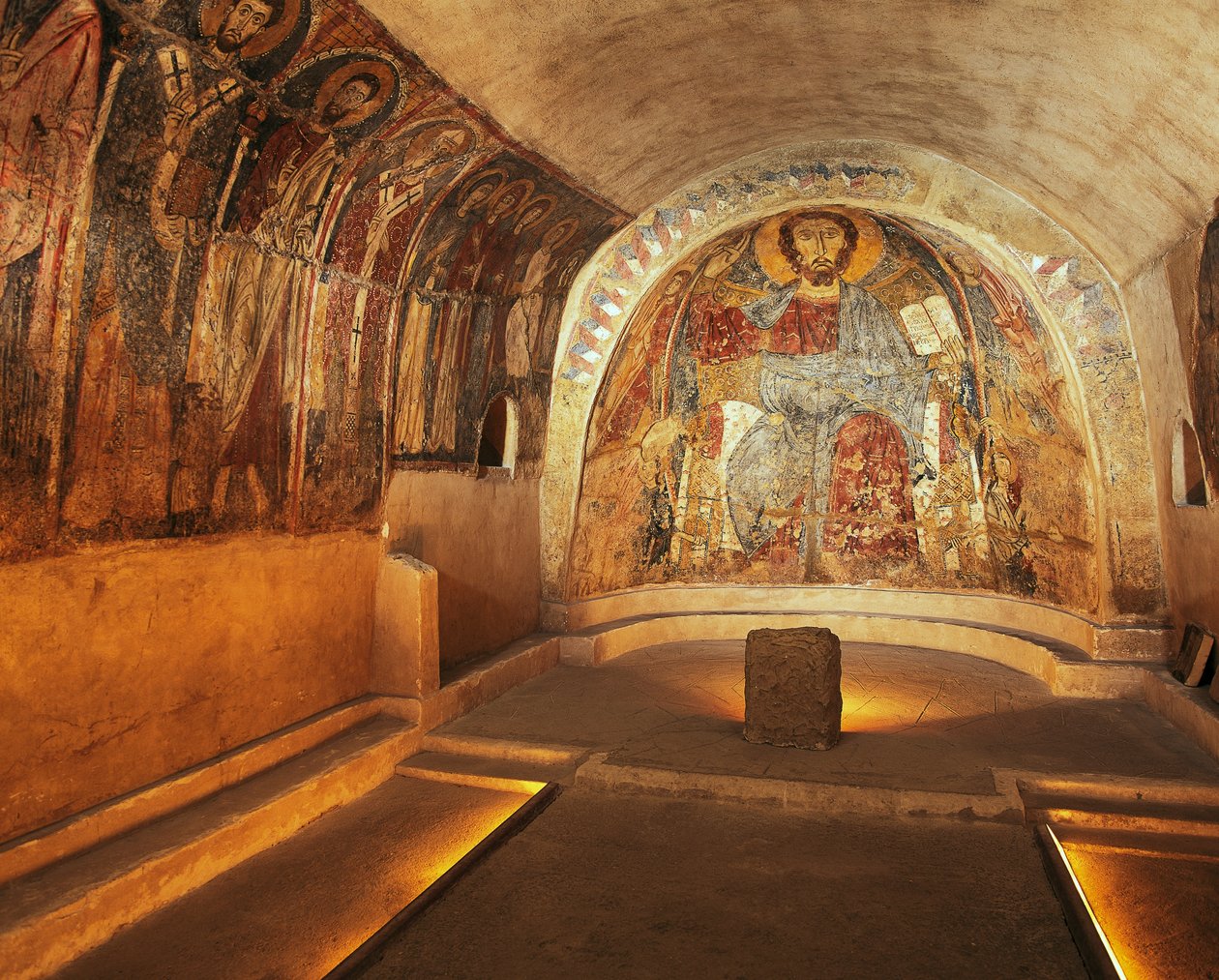 Włochy, Apulia, Gravina in Puglia, skalna krypta kościoła San Vito Vecchio autorstwa Unbekannt Unbekannt