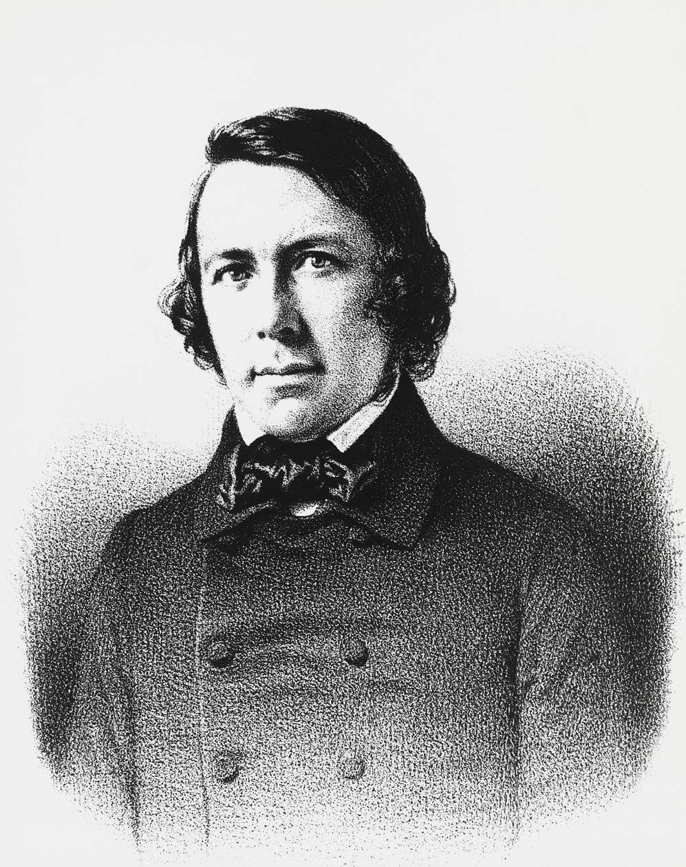 Portret Charlesa Forbesa de Montalembert (1810-1870), francuskiego polityka, dziennikarza i filozofa, rycina autorstwa Unbekannt Unbekannt