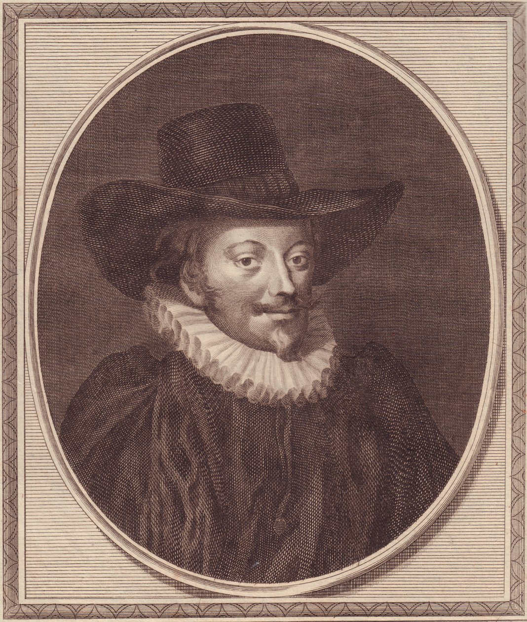Portret Johna Williamsa (1582-1650), arcybiskupa Yorku, miedzioryt autorstwa Johna Goldara (1729-1795) autorstwa Unbekannt Unbekannt