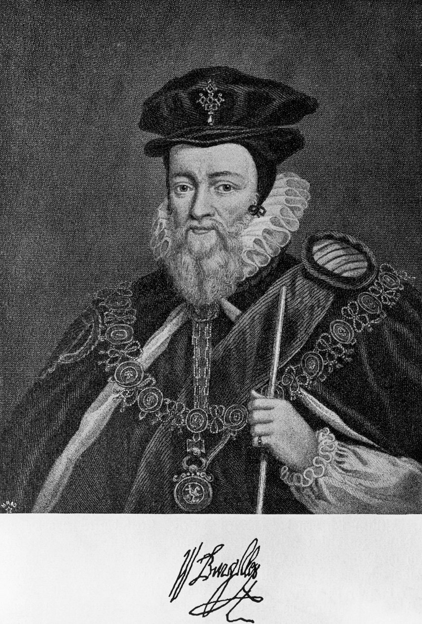 Portret Williama Cecil autorstwa Unbekannt Unbekannt