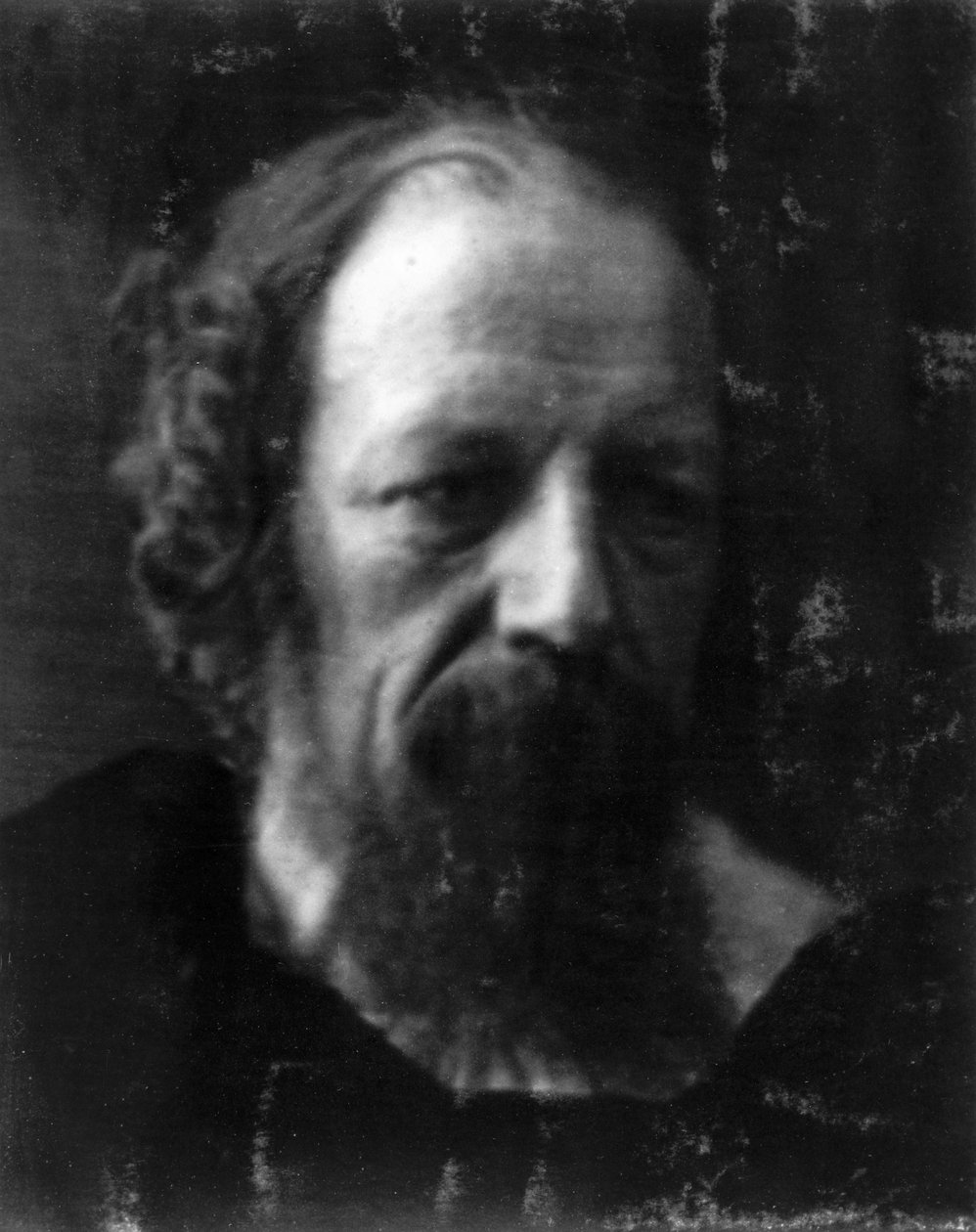 Portret poety Alfreda Lorda Tennysona autorstwa Unbekannt Unbekannt