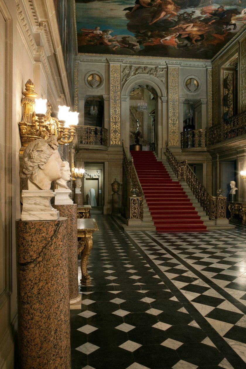 Malowana Sala. Chatsworth House, Derbyshire (zdjęcie) autorstwa Unbekannt Unbekannt