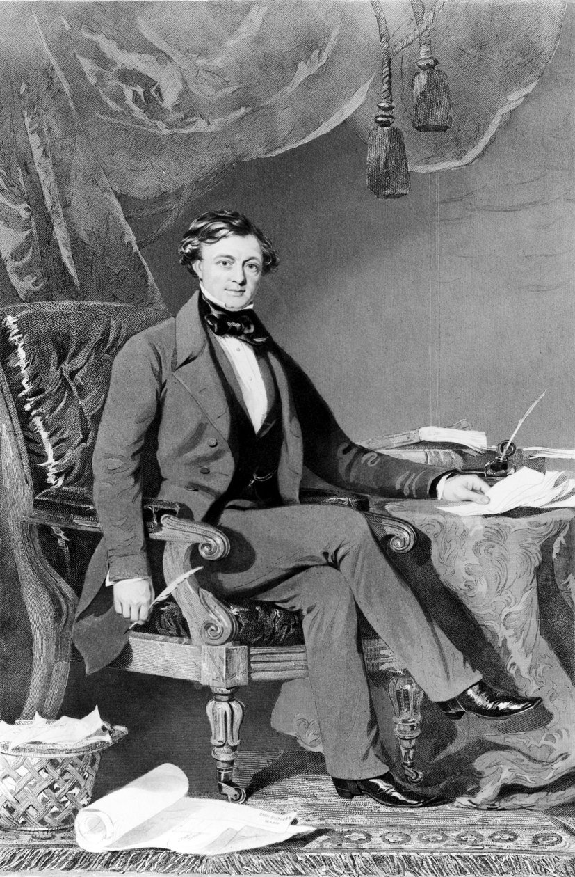 Thomas Brassey, brytyjski wykonawca i inżynier kolei, ok. 1830 r. autorstwa Unbekannt Unbekannt