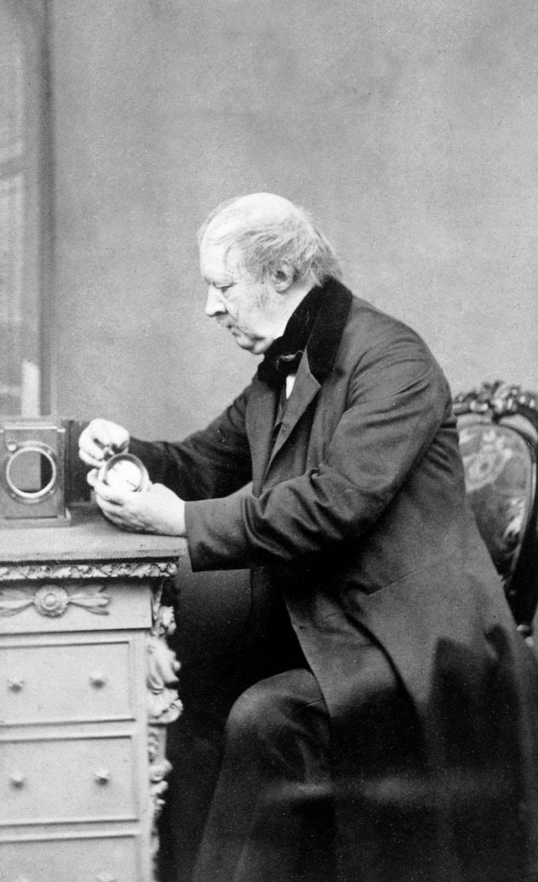 William Henry Fox Talbot, pionierski fotograf autorstwa Unbekannt Unbekannt