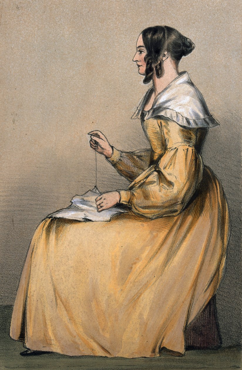Pani Eyre, 1842 autorstwa Lieutenant Vincent Eyre