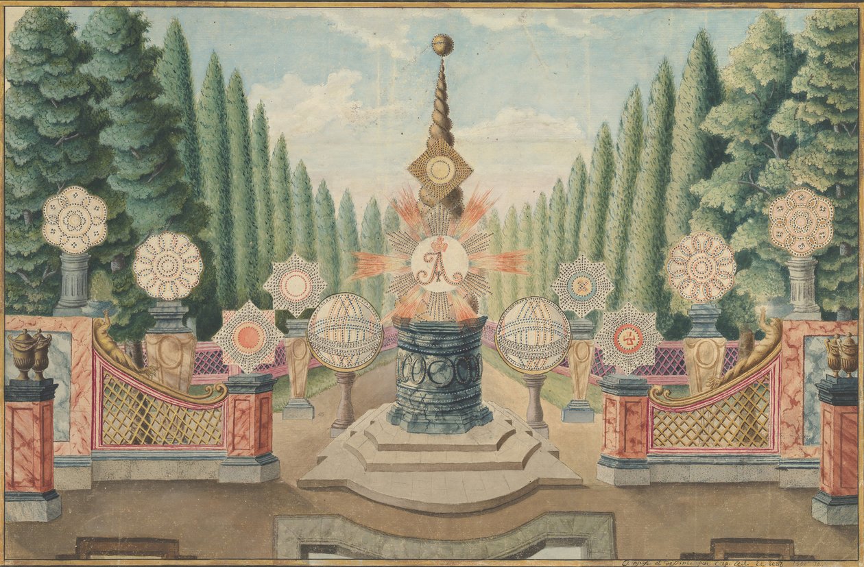 Koronacja cara Aleksandra I, Moskwa, wrzesień 1801, 1801. autorstwa Lieutenant Captain Cheleyev