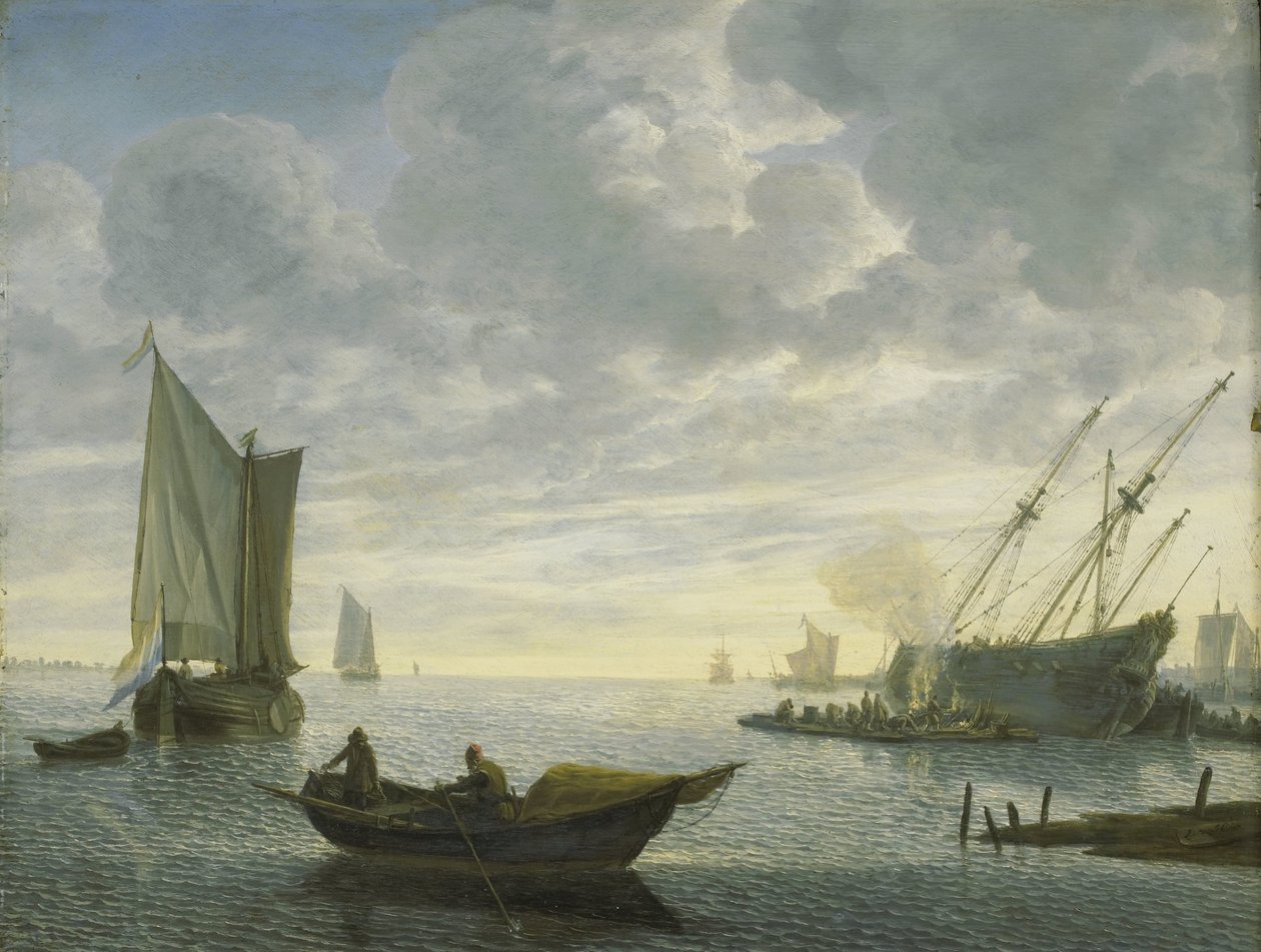 Uszczelnianie naczynia autorstwa Lieve Pietersz. Verschuier