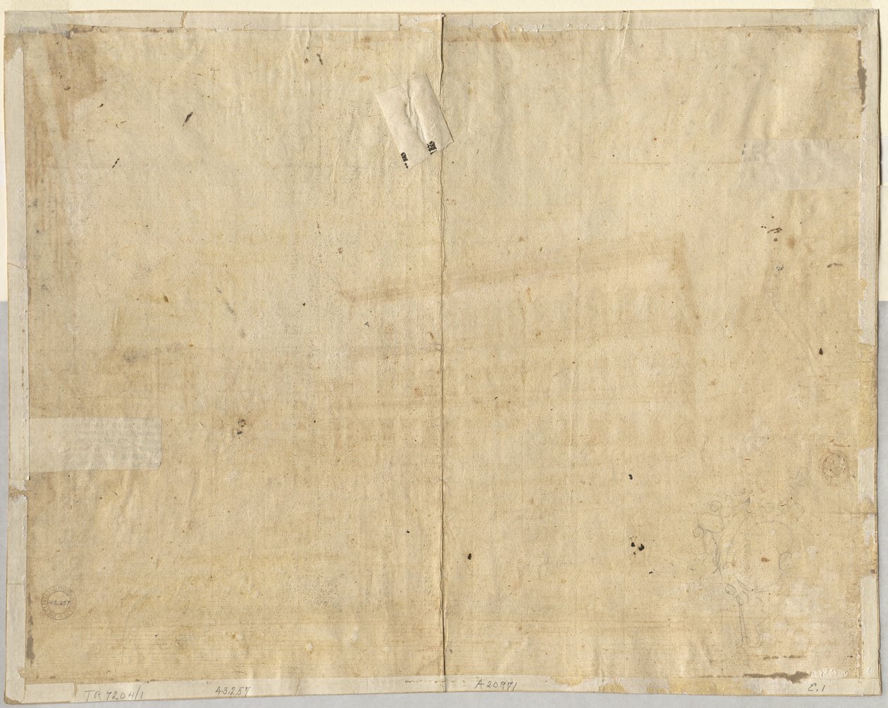 Kartusz Verso, 1664. autorstwa Lievin Cruyl