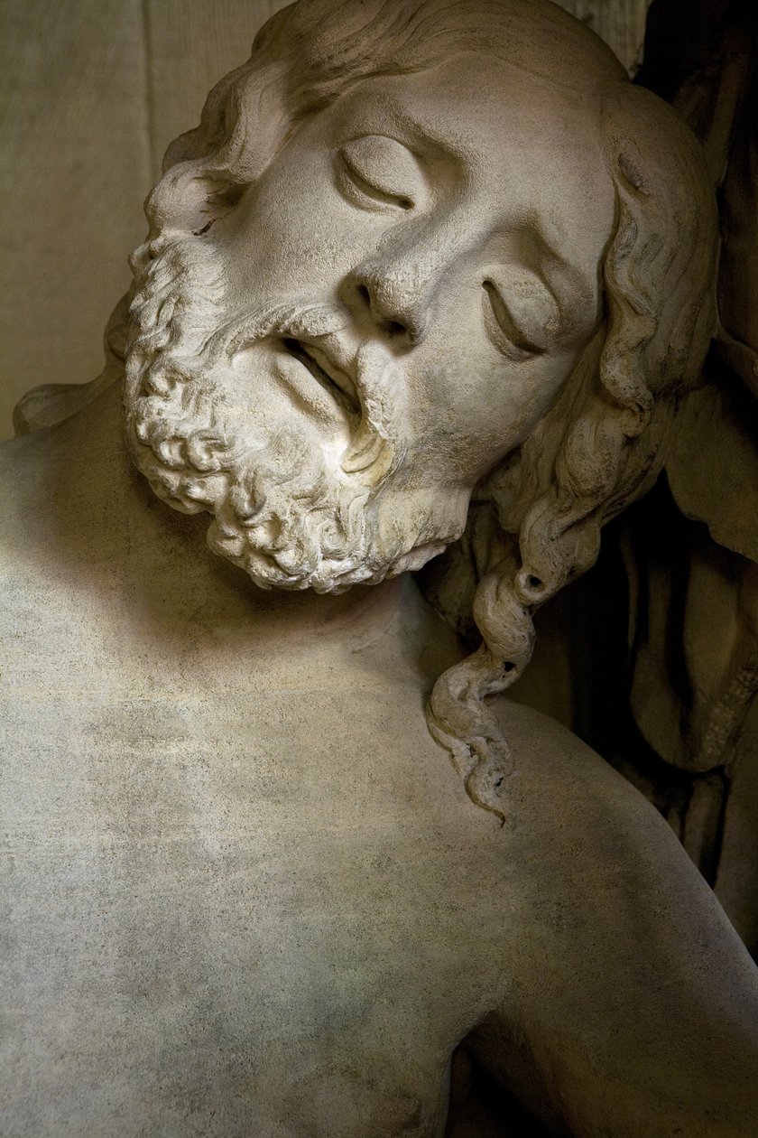 Pieta, detal autorstwa Ligier Richier