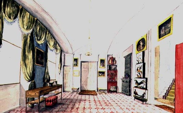 Przedsionek, Aynhoe autorstwa Lili Cartwright