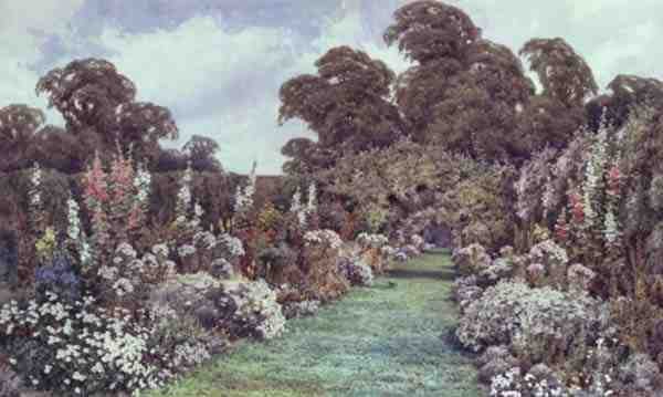 Granice letnie (akwarela) autorstwa Lilian Stannard