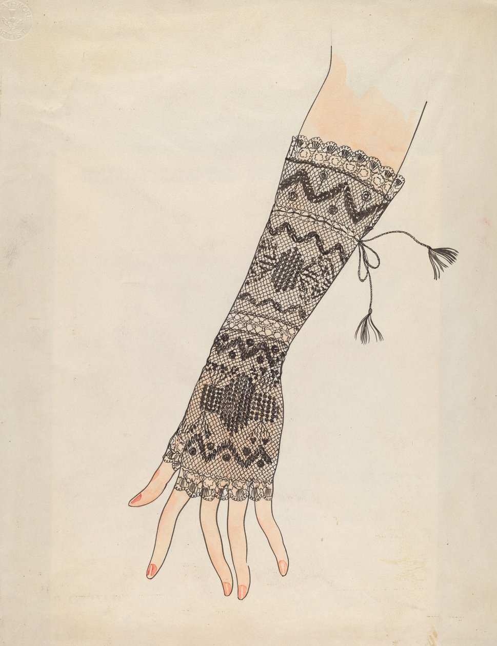 Rękawica autorstwa Lillian Causey