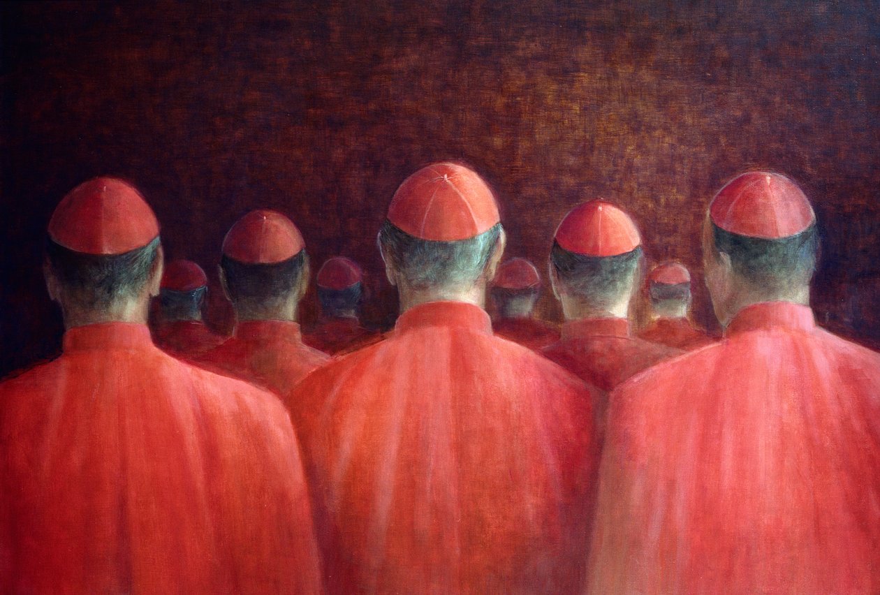 Cardinals, 2005 (akryl) autorstwa Lincoln Seligman