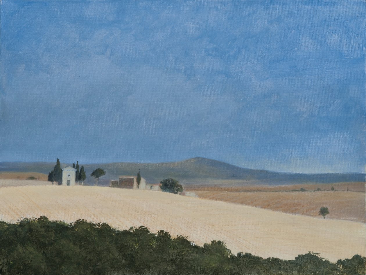 Kaplica pod Pienzą, 2012 (akryl na płótnie) autorstwa Lincoln Seligman
