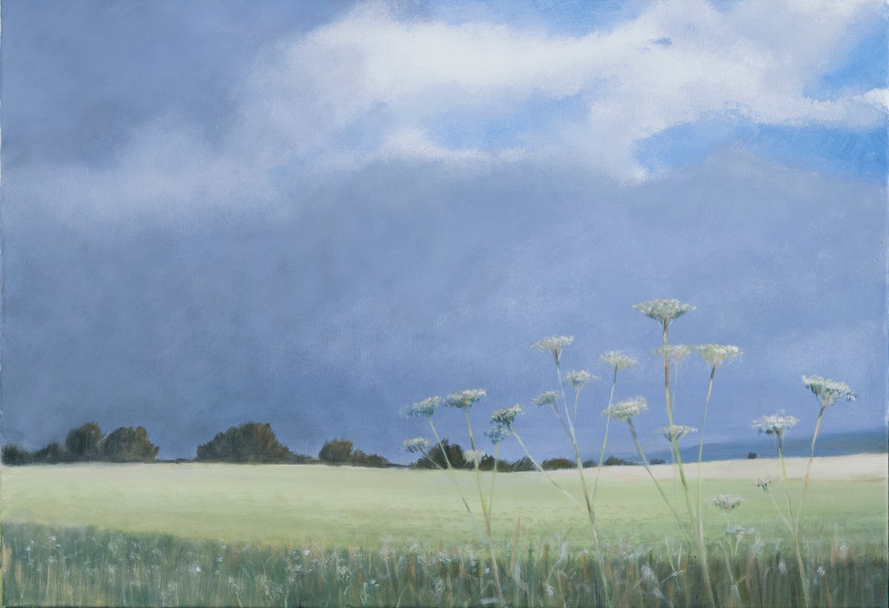 Krowa Pietruszka, 2012 (akryl na płótnie) autorstwa Lincoln Seligman