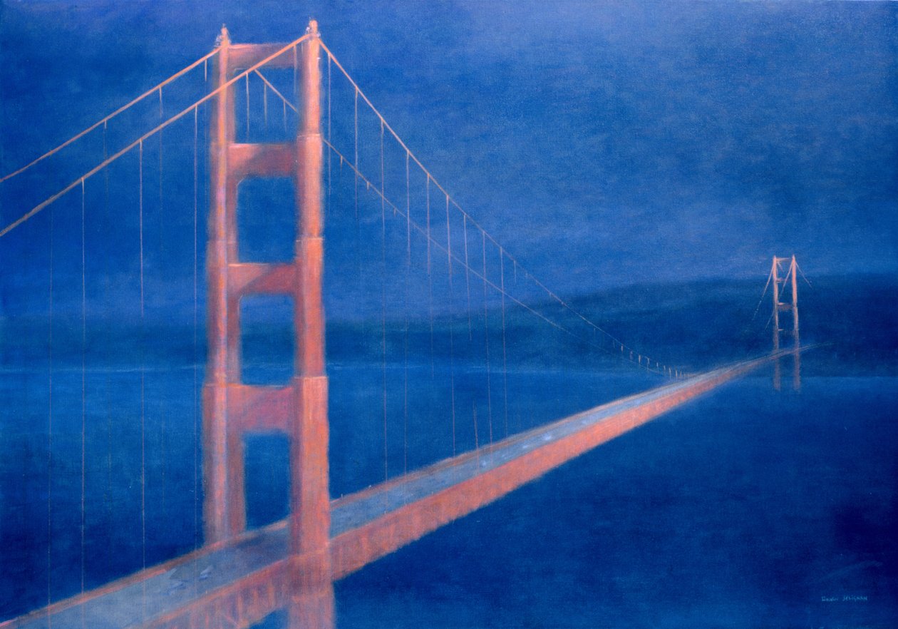 San Francisco, 2004 (akryl) autorstwa Lincoln Seligman