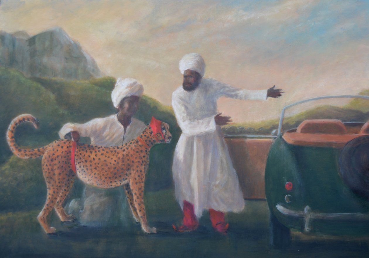 Gepard Stubbsa i Jaguar autorstwa Lincoln Seligman