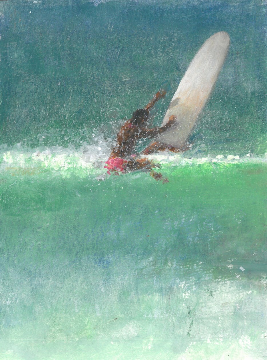Surfing 1, Sri Lanka, 2015 autorstwa Lincoln Seligman