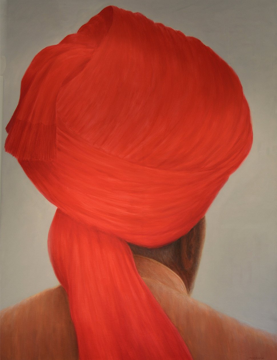 Wielki Czerwony Turban autorstwa Lincoln Seligman