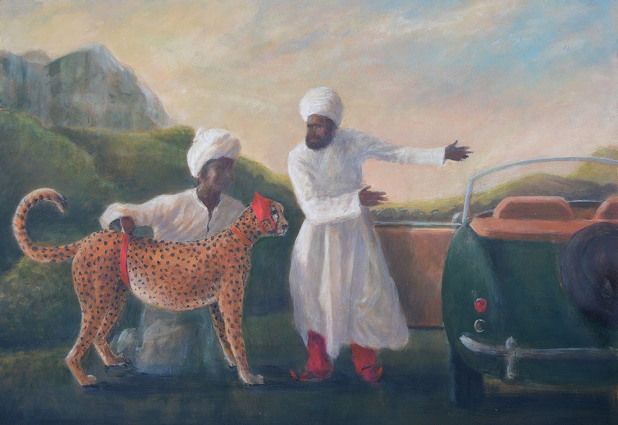Namawianie geparda do Jaguara autorstwa Lincoln Seligman