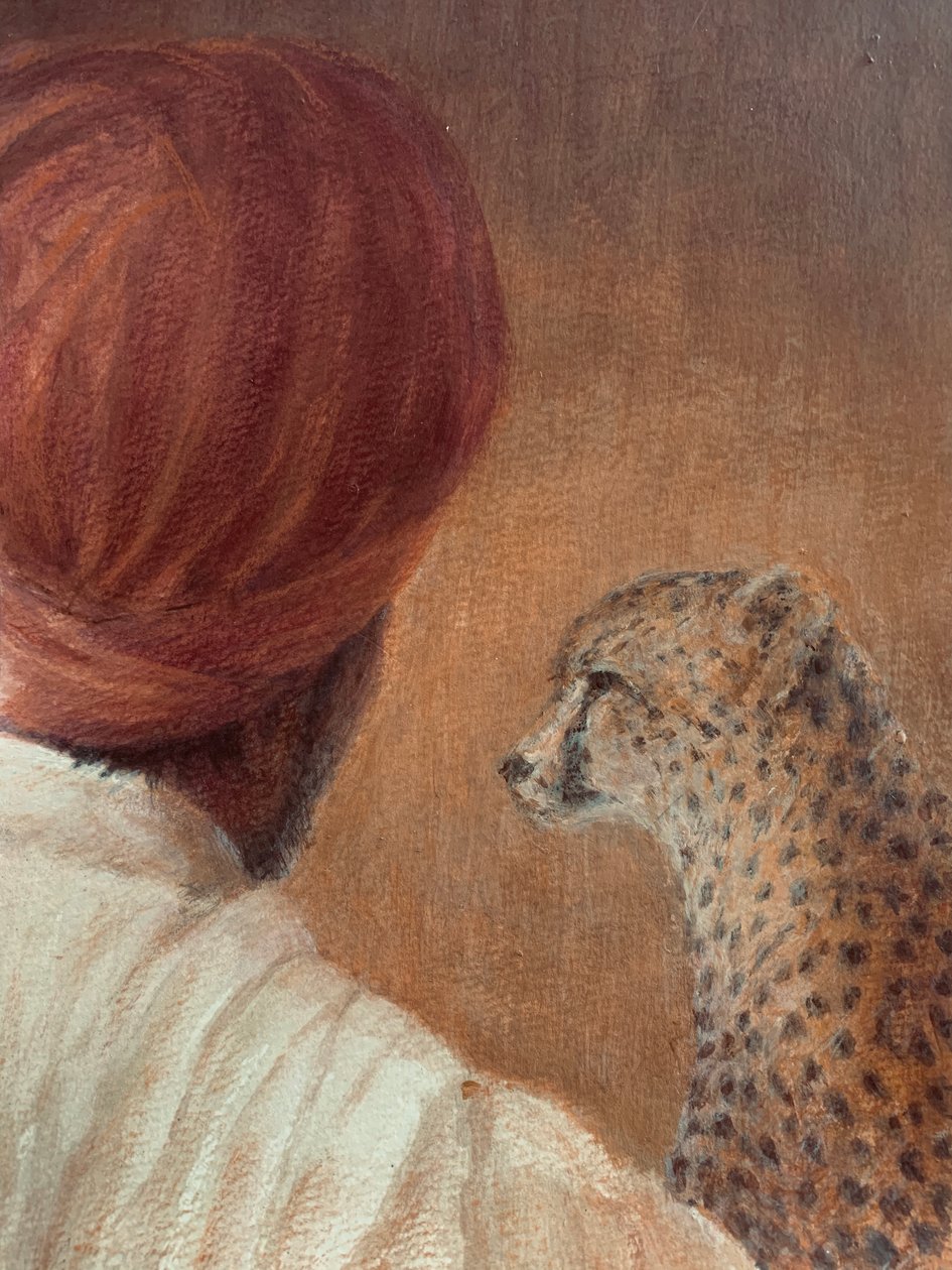 Mężczyzna + Gepard 1 autorstwa Lincoln Seligman
