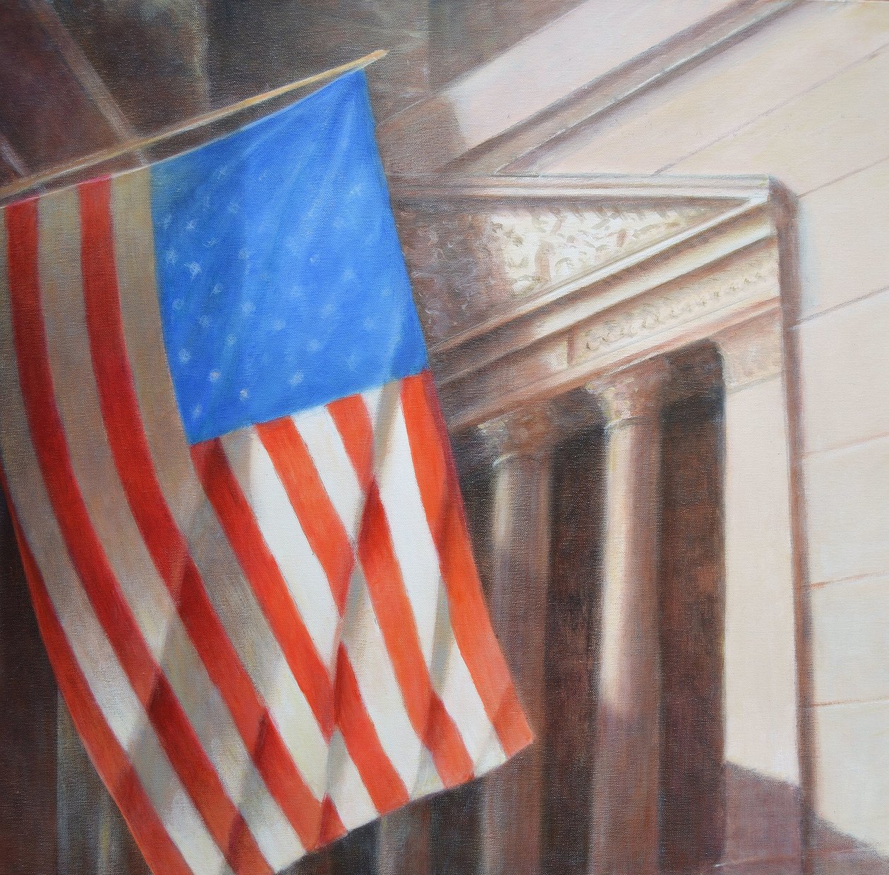 Stars & Stripes, Nowojorska Giełda Papierów Wartościowych autorstwa Lincoln Seligman
