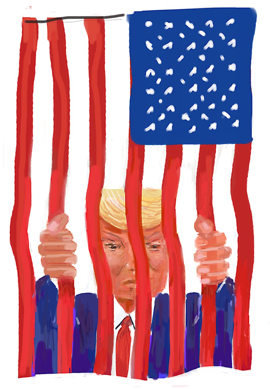 Trump, 2022 (druk cyfrowy) autorstwa Lincoln Seligman