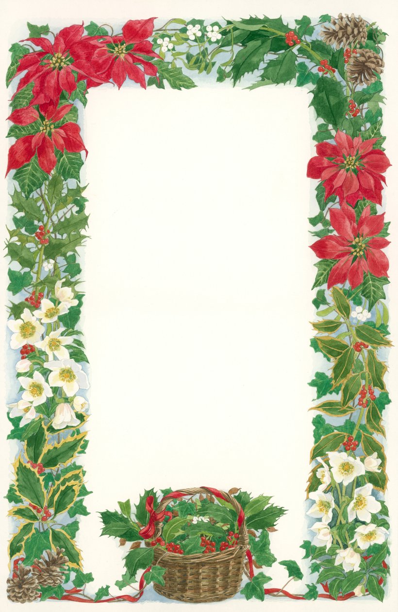 grudzień 1993 (wc na papierze) autorstwa Linda Benton