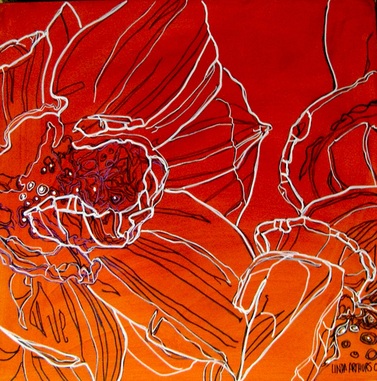 kwiaty autorstwa linda arthurs