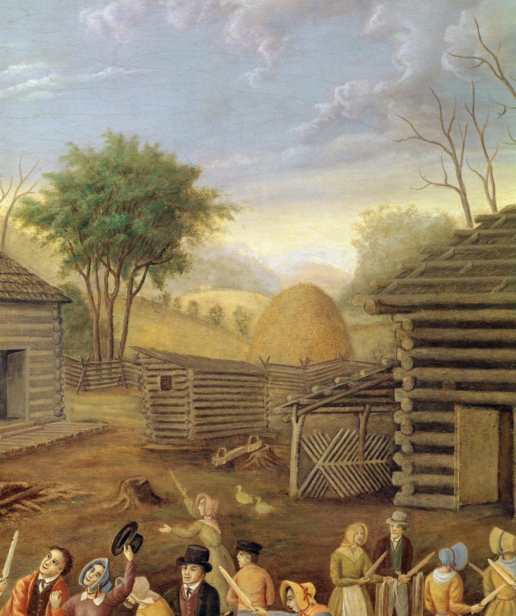Линтон цэцэрлэгт хүрээлэнгийн Маалинган зөгий, 1885, дэлгэрэнгүй поли autorstwa Linton Park