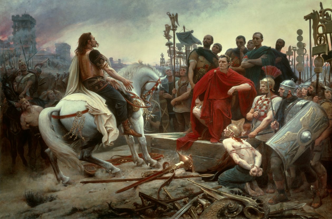 Wercyngetoryks idzie do Cesar autorstwa Lionel Noel Royer