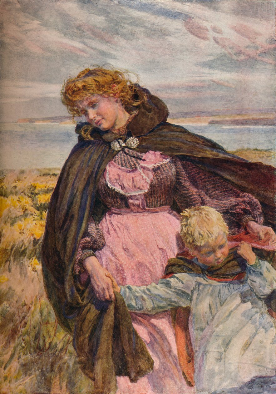 Pocałunek Bryzy, ok. 1900 r autorstwa Lionel Percy Smythe