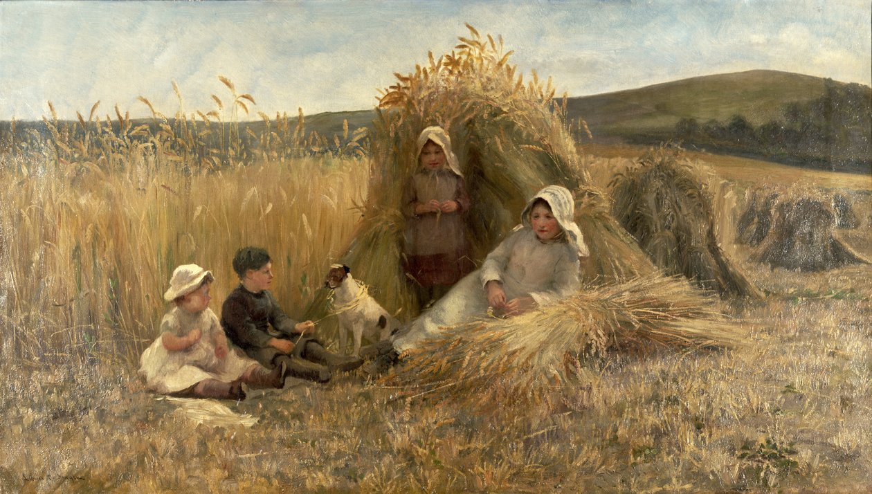 Młode żniwiarze autorstwa Lionel Percy Smythe