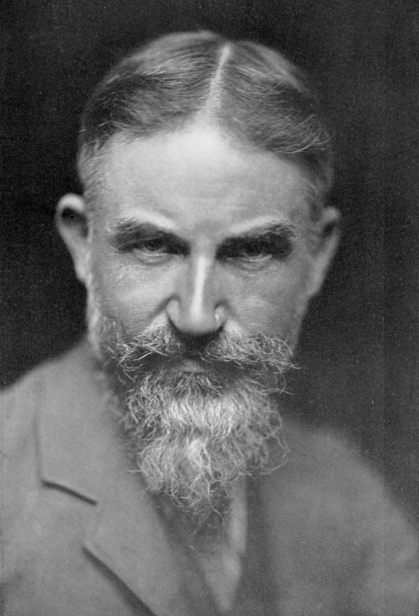 George Bernard Shaw, dramaturg anglo-irlandzki, 1913. autorstwa Lizzie Caswall Smith