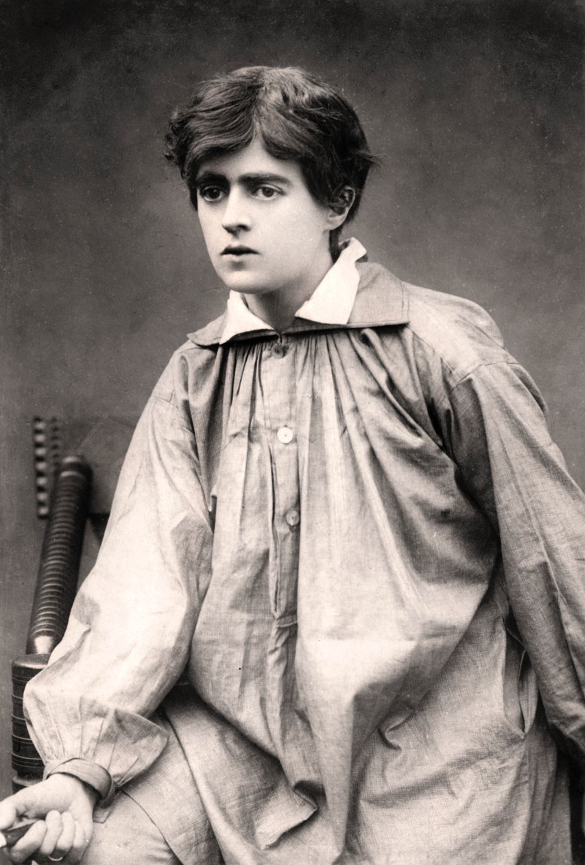 Gertrude Elliott 1874-1950, amerykańska aktorka, 1908. autorstwa Lizzie Caswall Smith